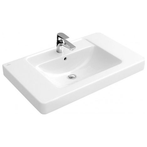 Villeroy et Boch Lavabo armoire Architectura 61168001 800x485mm, blanc, Coloris: Blanc - 6116800101