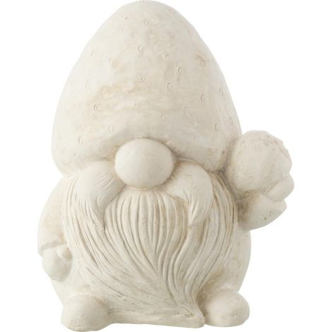 Statue Déco Extérieur "Lutin" 48cm Beige (1/2)