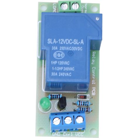 Module Relais 12V 30A pour Équipement Électrique, Carte de Développement Microcontrôleur Haute Puissance (1/5)