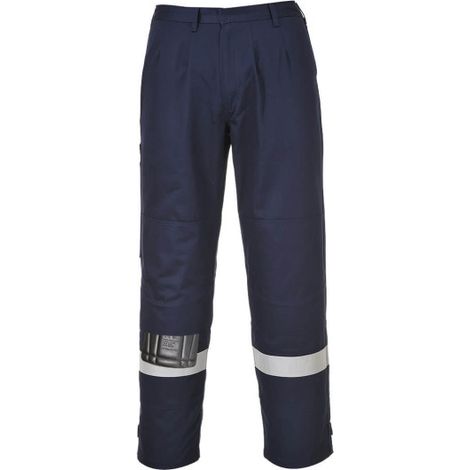 Pantalón Bizflame Pro con rodilleras y bragueta frontal Altos FR26 XXL Azul Marino