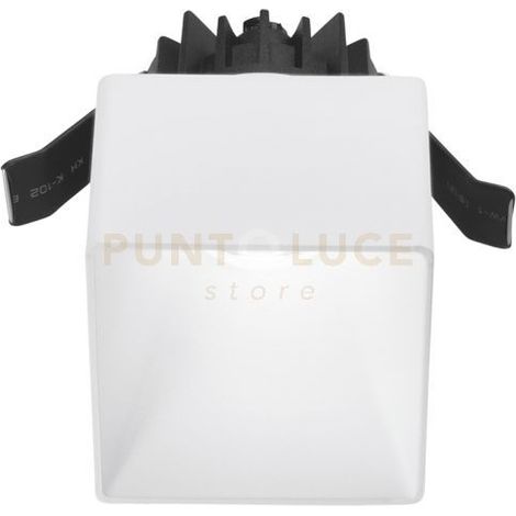 GFA363-FARETTO LED AD INCASSO QUADRATO 7X7CM BIANCO 3000K 550LM 9W IP54
