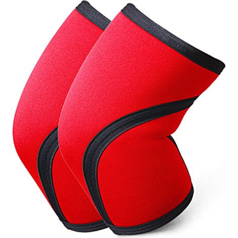 Genouillères De Soutien - Compression Pour Haltérophilie Cross Training Et Powerlifting - Taille Unique (1/5)