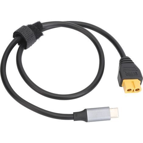 USB-C-auf-XT60-Ladeadapterkabel mit Balancer, 100-W-PD-Schnellladung, kompatibel mit ToolkitRC SC100 (1/5)