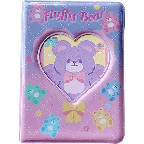 Album Photo Mini Pouding Luxury PVC 7.8x11x2.2cm Multi Couleur Rose Rouge Violet Rose Clair Noir Rose 100g (1/5)