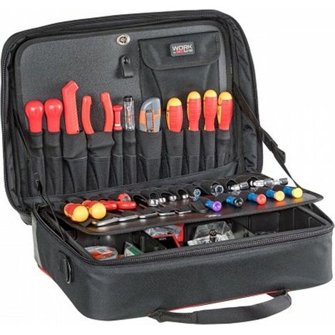 Werkzeugtasche gt line Nylon wasserdicht schwarz 45x36x17 cm