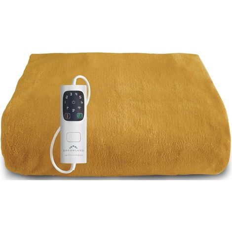 Dreamland Heizdecke SNUGGLE UP 160X120 cm SENF (1/5)