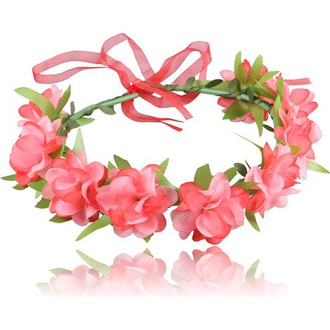 Diadema floral para niñas (1/5)