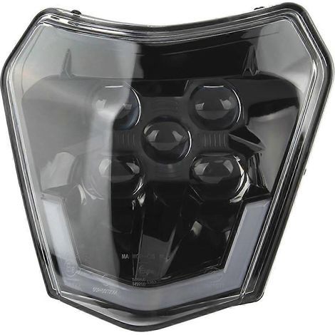 Phare LED pour moto tout-terrain, pit bike, quad, TC FE TE, noir