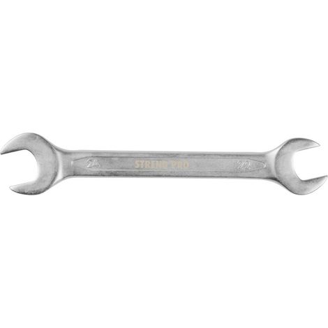 Schlüssel Strend Pro 3113, 22x24 mm, Maulschlüssel, doppelseitig, Cr-V