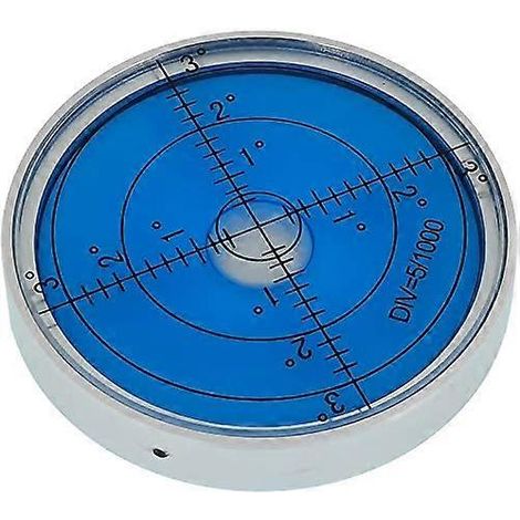 Niveau à bulle horizontal de haute précision - Bande à bulle horizontale - Bille horizontale - Précision de 4,5 m (1/5)