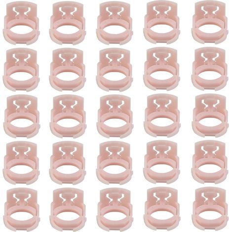 20 Stück rosa Kunststoff-Kraftstoffleitungs-Befestigungsclips, kompatibel mit Ford F150 Modellen (Baujahre 2006–2008), für Mondeo 1.5T und 2.0T, Kraftstoffschlauch-Befestigungsclips