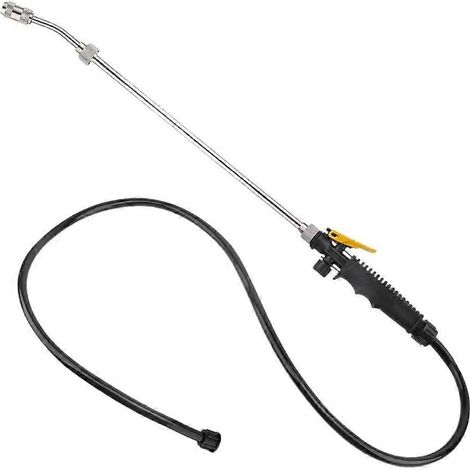 72cm métal eau haute pression alimentation voiture rondelle pulvérisation jardin eau jet tuyau Wand buse arroseur (1/5)