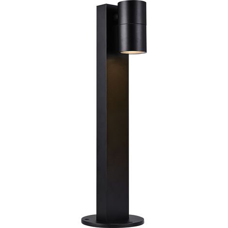 Potelet TIN 50 Aluminium Noir, H.50 IP44 GU10 /Nordlux Extérieur