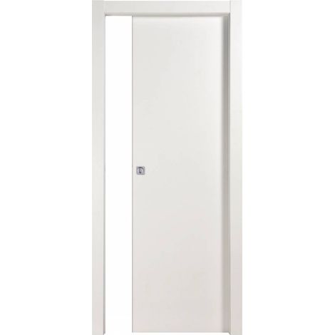 Puerta Corredera Microtec Blanca Cm. 210x70