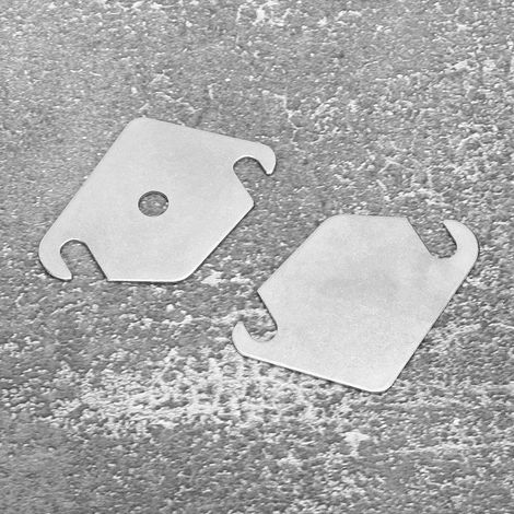 Plaque d'obturation de vanne EGR en alliage d'aluminium compatible avec Ford Focus / C Max (1/4)
