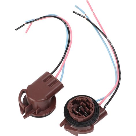 2-pack 3157 douilles de lampe, douilles LED robustes 3057 adaptées aux ampoules 3155, 3357, 3457, 3757, 4057, 4114, 4157, 3156, 3056, 3456 et 4156. (1/5)