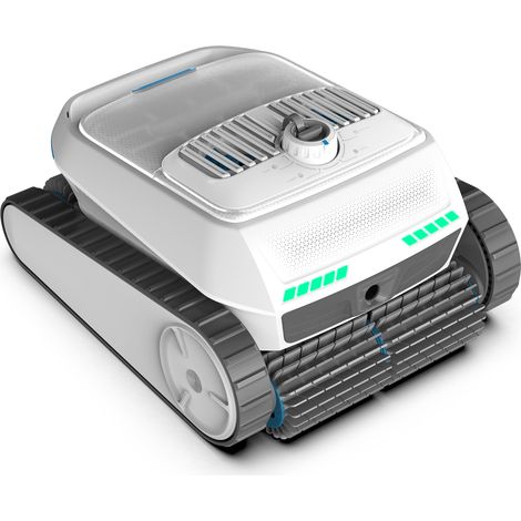 AIRROBO PC200 Lite Robot de piscine sans fil - 3 modes de nettoyage - Navigation intelligente - Retour automatique - 150 min d'autonomie - Monte les murs - Jusqu'à 300 m²