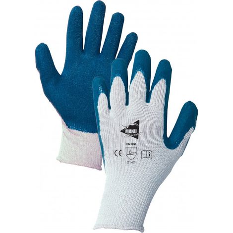 Paires de gants manutention enduction Latex - Manusweet - MM014  10