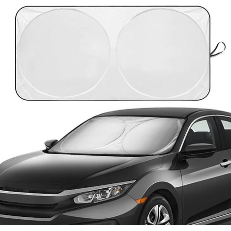 Pare-soleil Ulisem pour pare-brise de voiture, protection UV/chaleur, pare-soleil universel pour voiture - 150 x 70 cm