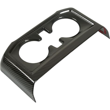 Kit de rangement pour console centrale Ford 2021+, habillage décoratif de porte-gobelet arrière, cadre et finition (1/5)