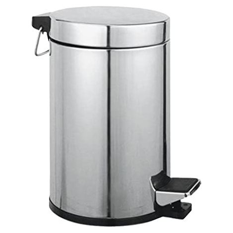 Poubelle inoxydable Maurer 3 litres 17 x 26 cm.