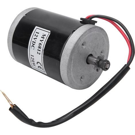 MY6812 12V 120W Hochgeschwindigkeits-Kleinbürstenmotor mit Riemenscheibe, Zubehör für Elektroroller und E-Bikes (1/5)