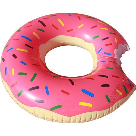 Donut-Schwimmring, Schwimmring, Sommer-Schwimmhilfe, Wasserspielzeug, Pool-Schwimmhilfe, aufblasbare Pool-Schwimmhilfe für Erwachsene und Kinder (1/5)