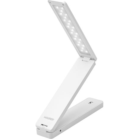 LAMPADA DA TAVOLO LED RICHIUDIBILE SALVASPAZIO (4AA NON INCLUSE)