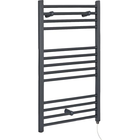 Hudson Reed Artle - Sèche-Serviettes Design Électrique Moderne Plat - Anthracite  - 100 cm x 40 cm
