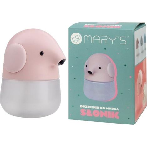 Dispenser di sapone a forma di elefante rosa