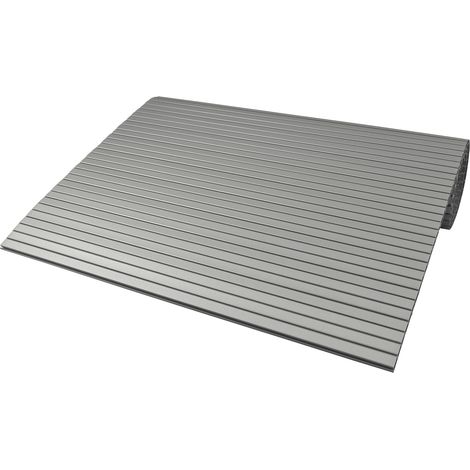 REHAU Rollladenmatte, Breite 714 mm, Länge 1325 mm, Kunststoff silber