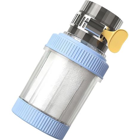 Filtre À Eau Pour Robinet D'Évier  Purificateur De Filtration Pour Robinet - Purificateur D'Eau Multifonction - Pour Cuisine Évier Douche Salle De Bain Plan De Travail Maison (1/5)