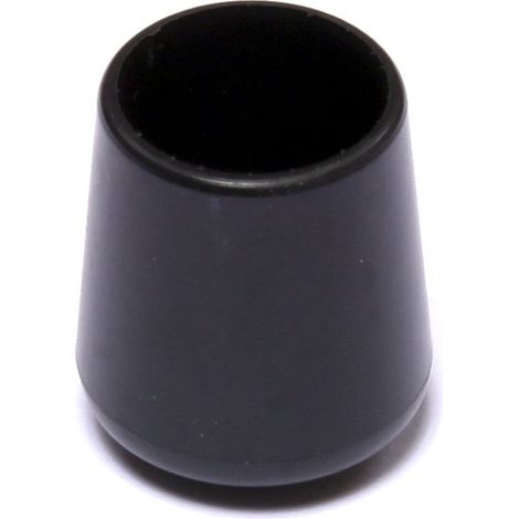 Brinox B75215N Copertura Esterna Rotonda Flessibile, Nero, Diámetro 10 mm, Set di 50 Pezzi