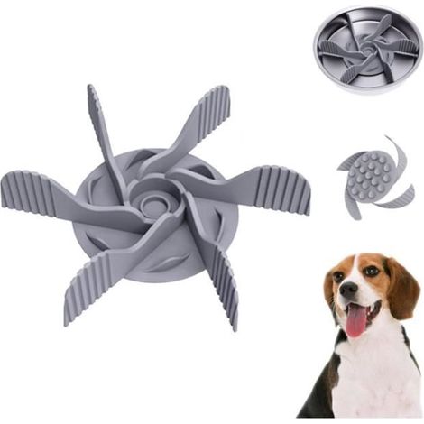 Slow Food Gamelle Chien Inserter,Gamelle Anti Glouton pour Chien Insérer,Insert Gamelle Anti Glouton pour Chien (no Bowl) (1/4)
