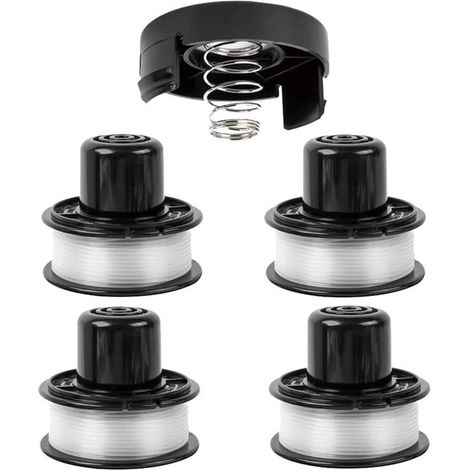 Ersatz Drahtspule Rasenmäherspule Gartenpflege Robustes ABS Material 1,6 mm, 6 m 4+1 Stück (1/5)