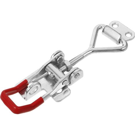 Loquet de Porte de Remorque en Acier Argenté pour Remplacement Robuste et Solide Accessoire Remorque Haute Résistance, pour Portes de Chargement (1/5)
