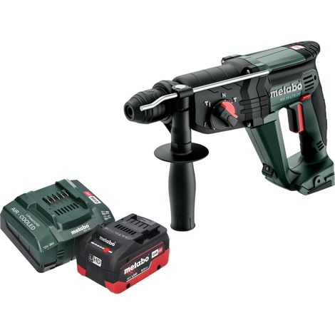 Martillo combinado sin cable Metabo KH 18 LTX 24 18 V 2,1 J SDS Plus + 1x batería LiHD 8,0 Ah + cargador (1/4)