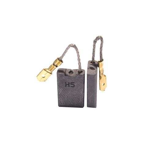 Jeu De 2 Charbons Adaptable Pour Metabo. Dimensions: 6 X 16 X 24mm.