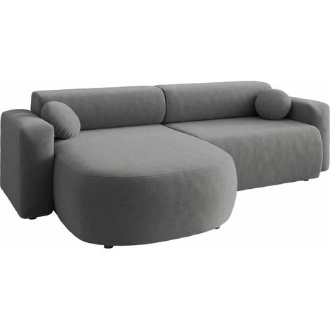 Sofá rinconero Comfivo Corus, Velo 635, Función de descanso, Almacenaje, 252x150x70cm, 0