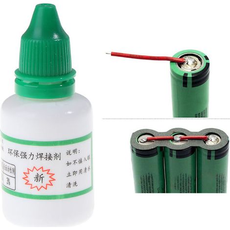 Ecleanfy - HWY-800 Soudage par flux pour acier inoxydable, nickel et cuivre, solution liquide, couleur unique (1/5)