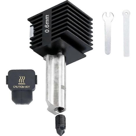 (06 mm) Pour kit de tête d'impression Bambu Lab A1, buse de remplacement pour tête d'impression Bambu Lab A1, mini-buse, ensemble de tête d'impression (1/5)