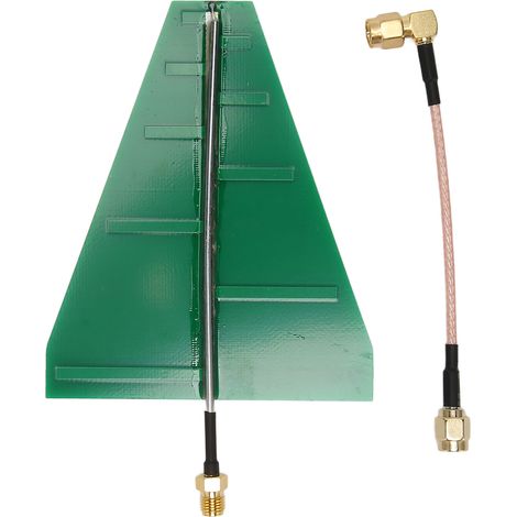 UWB-Logarithmisch-Periodische Antenne 1,35 GHz–9,5 GHz 15 W 5–6 dB mit Adapterkabel für Breitbandübertragung