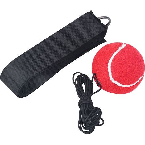 Set de boxe avec balle de réactivité et bandeau de tête pour entraînement, soulagement du stress (1/5)