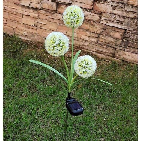 Lampe solaire d'extérieur imperméable à l'eau, éclairage de pelouse, éclairage de jardin ...