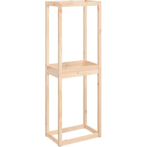 Porte-pneus 63x40x180 Bois de pin massif (1/5)