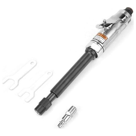 Air Die Grinder Air Angle Grinder High Speed ​​Polisher Pneumatic Cutting Tool for Hardware Products, Resin Lenses, Stone, Crafts (11 Inch) (1/4)