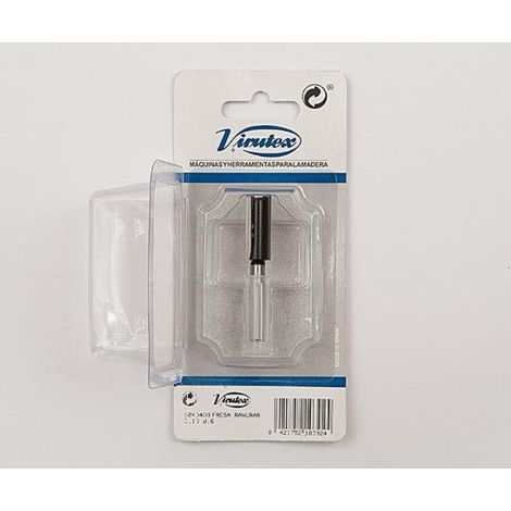 Fresa para ranurar D.10 d.6 VIRUTEX -