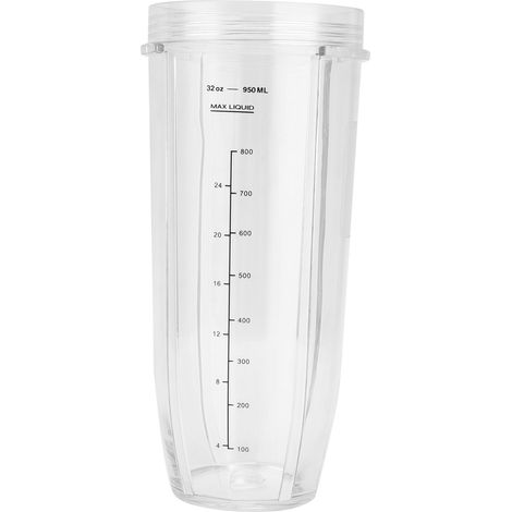 32Oz Replacement Cup Blender Cup Container Fit for Nutri Ninja 1000W Blender Accessories