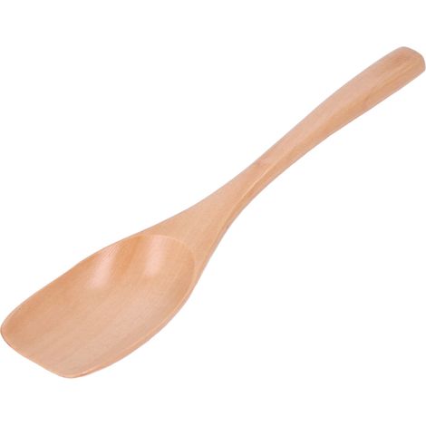 Cuillère en bois pour enfants, cuillère à glace, cuillère à dessert, ustensile de cuisine pour la maison (1/5)