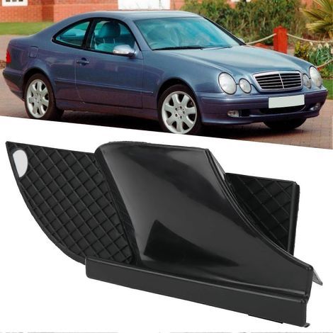 Cache apprêté pour crochet de remorquage de pare-chocs avant droit de voiture 2088850223, compatible avec Mercedes-Benz Classe CLK W208 (1998-2003). (1/4)